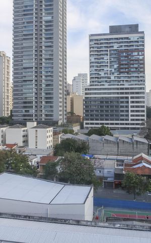 Studio à venda com 37m², 1 quarto e 1 vagaVista