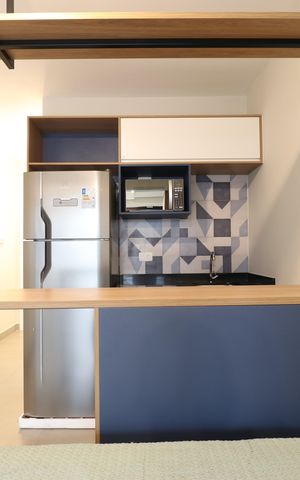 Apartamento para alugar com 25m², 1 quarto e sem vagaCozinha