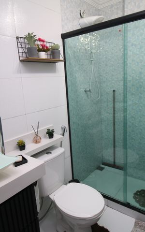 Apartamento à venda com 72m², 2 quartos e 1 vagaBanheiro Social