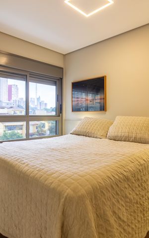 Apartamento à venda com 47m², 1 quarto e 1 vaga Apartamento à venda com 47m², 1 quarto e 1 vagaSuíte