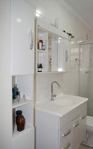 Apartamento para alugar com 49m², 1 quarto e sem vagaBanheiro