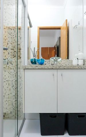 Casa à venda com 173m², 3 quartos e 4 vagasBanheiro da suíte 2