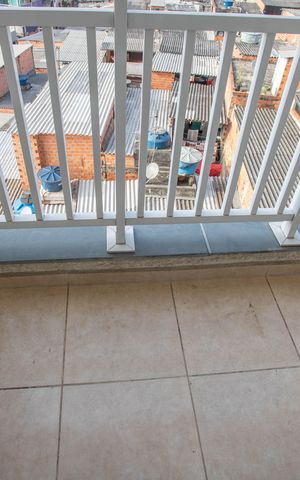 Apartamento à venda com 46m², 2 quartos e 1 vaga Apartamento à venda com 46m², 2 quartos e 1 vagaVaranda da sala