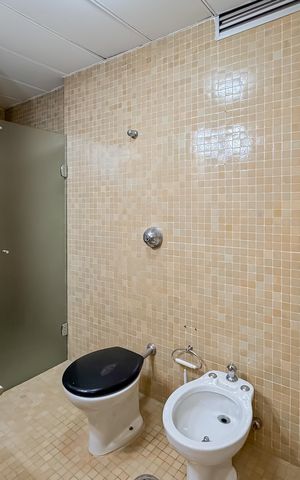 Studio para alugar com 40m², 1 quarto e sem vaga Studio para alugar com 40m², 1 quarto e sem vagaBanheiro