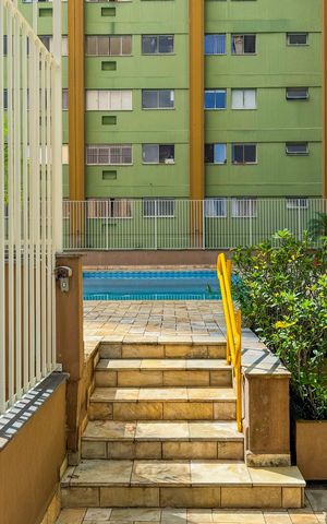 Studio para alugar com 40m², 1 quarto e sem vaga Studio para alugar com 40m², 1 quarto e sem vagaPiscina Coberta