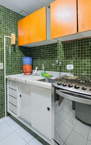Studio para alugar com 40m², 1 quarto e sem vaga Studio para alugar com 40m², 1 quarto e sem vagaCozinha