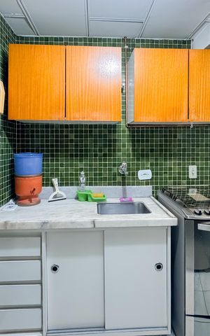 Studio para alugar com 40m², 1 quarto e sem vaga Studio para alugar com 40m², 1 quarto e sem vagaCozinha