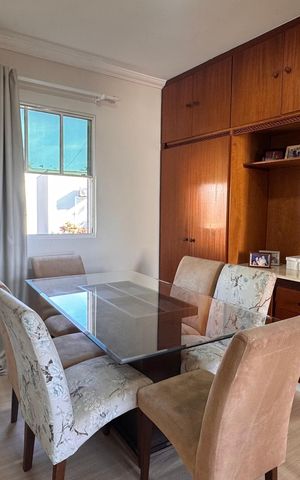 Apartamento à venda com 77m², 2 quartos e 2 vagas Apartamento à venda com 77m², 2 quartos e 2 vagasSala de Jantar