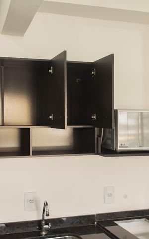 Studio à venda com 26m², 1 quarto e sem vagaCozinha