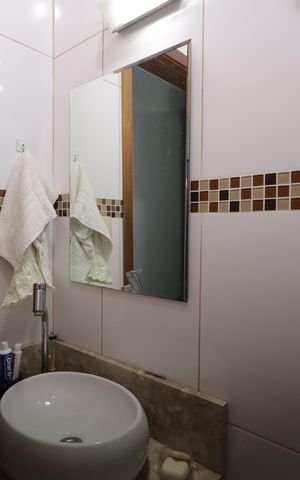 Apartamento à venda com 120m², 2 quartos e 1 vagaBanheiro da Suíte