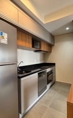 Apartamento à venda com 44m², 1 quarto e 1 vaga Apartamento à venda com 44m², 1 quarto e 1 vagaCozinha