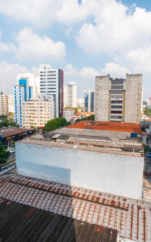 Studio à venda com 26m², 1 quarto e sem vaga Studio à venda com 26m², 1 quarto e sem vagaVista da Sacada