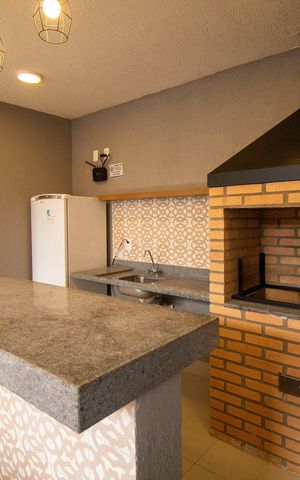 Apartamento à venda com 40m², 2 quartos e sem vaga Apartamento à venda com 40m², 2 quartos e sem vagaÁrea comum - Churrasqueira