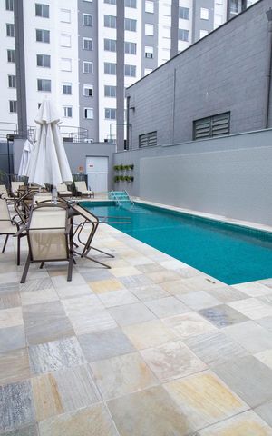 Apartamento à venda com 40m², 2 quartos e sem vaga Apartamento à venda com 40m², 2 quartos e sem vagaÁrea comum - Piscina