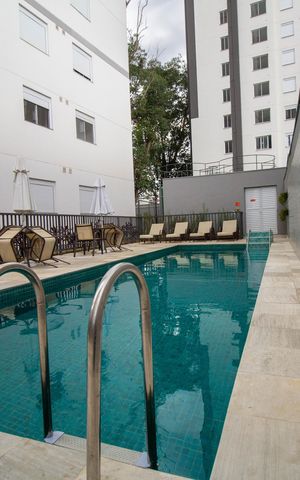 Apartamento à venda com 40m², 2 quartos e sem vaga Apartamento à venda com 40m², 2 quartos e sem vagaÁrea comum - Piscina