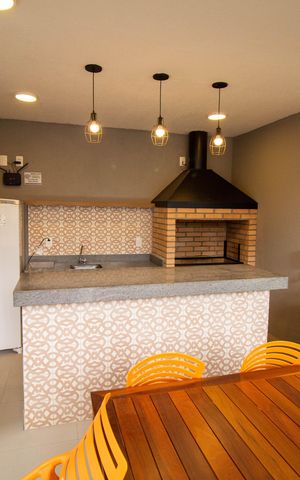 Apartamento à venda com 40m², 2 quartos e sem vaga Apartamento à venda com 40m², 2 quartos e sem vagaÁrea comum - Churrasqueira