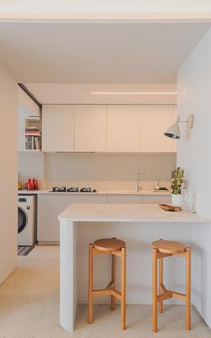 Apartamento à venda com 124m², 3 quartos e 2 vagasCozinha e Área de Serviço