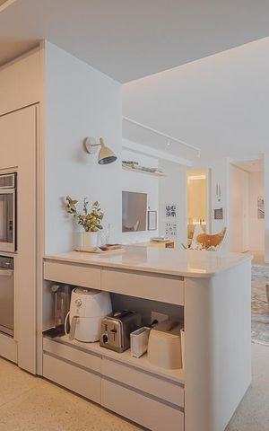 Apartamento à venda com 124m², 3 quartos e 2 vagasCozinha e Área de Serviço