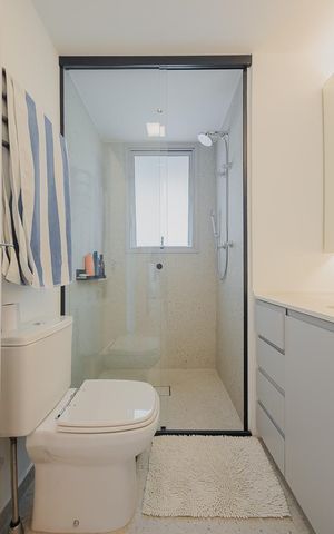 Apartamento à venda com 124m², 3 quartos e 2 vagasBanheiro da Suíte 2