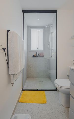 Apartamento à venda com 124m², 3 quartos e 2 vagasBanheiro da Suíte 1