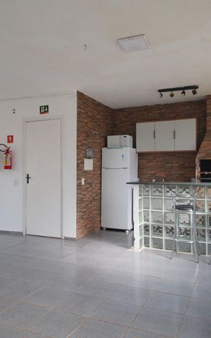 Apartamento à venda com 42m², 2 quartos e 1 vagaÁrea comum - Salão de festas