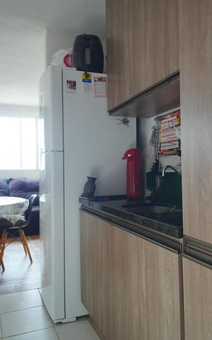 Apartamento à venda com 42m², 2 quartos e 1 vagaCozinha