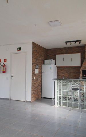 Apartamento à venda com 42m², 2 quartos e 1 vagaÁrea comum - Salão de festas