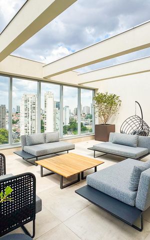 Studio à venda com 26m², 1 quarto e sem vaga Studio à venda com 26m², 1 quarto e sem vagaPiscina