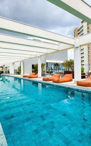 Studio à venda com 26m², 1 quarto e sem vaga Studio à venda com 26m², 1 quarto e sem vagaPiscina