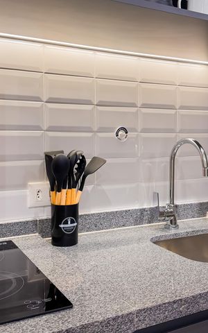 Studio à venda com 26m², 1 quarto e sem vaga Studio à venda com 26m², 1 quarto e sem vagaCozinha