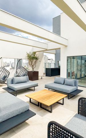 Studio à venda com 26m², 1 quarto e sem vaga Studio à venda com 26m², 1 quarto e sem vagaPiscina