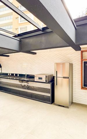 Studio à venda com 26m², 1 quarto e sem vaga Studio à venda com 26m², 1 quarto e sem vagaChurrasqueira