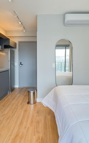 Studio à venda com 26m², 1 quarto e sem vaga Studio à venda com 26m², 1 quarto e sem vagaStudio