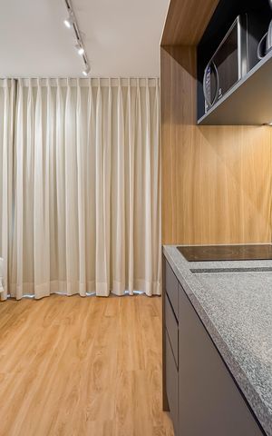 Studio à venda com 26m², 1 quarto e sem vaga Studio à venda com 26m², 1 quarto e sem vagaCozinha