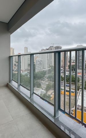 Studio à venda com 26m², 1 quarto e sem vaga Studio à venda com 26m², 1 quarto e sem vagaVaranda