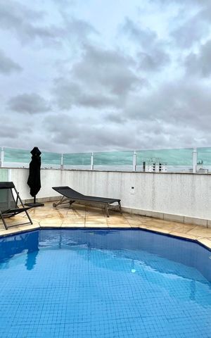 Apartamento à venda com 200m², 2 quartos e 3 vagas Apartamento à venda com 200m², 2 quartos e 3 vagasPiscina da Cobertura