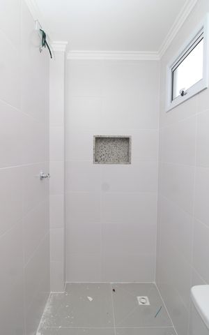 Apartamento à venda com 43m², 2 quartos e sem vagaBanheiro da Suíte