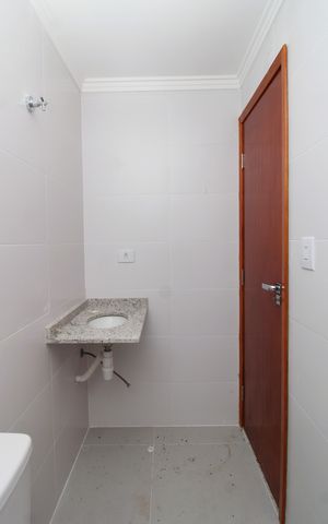 Apartamento à venda com 43m², 2 quartos e sem vagaBanheiro da Suíte