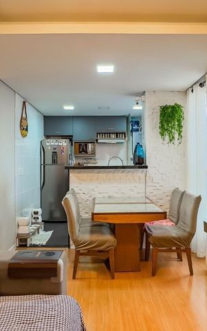 Apartamento à venda com 43m², 2 quartos e 1 vaga Apartamento à venda com 43m², 2 quartos e 1 vagaSala