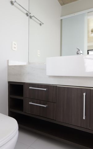 Apartamento para alugar com 70m², 1 quarto e 1 vagaBanheiro da Suíte