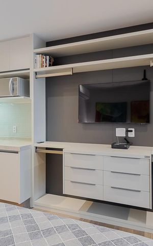 Studio à venda com 28m², 1 quarto e sem vagaStudio