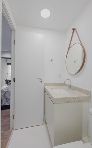 Studio à venda com 28m², 1 quarto e sem vagaBanheiro