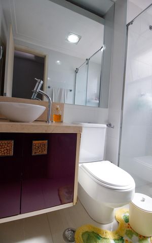 Apartamento à venda com 256m², 4 quartos e 3 vagasBanheiro da Suíte 2