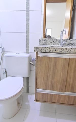 Apartamento para alugar com 63m², 2 quartos e 2 vagasBanheiro 2