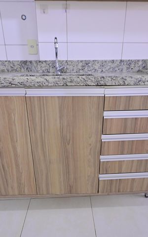 Apartamento para alugar com 63m², 2 quartos e 2 vagasCozinha