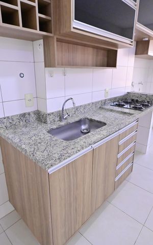 Apartamento para alugar com 63m², 2 quartos e 2 vagasCozinha