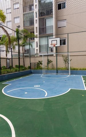 Apartamento à venda com 62m², 3 quartos e 1 vaga Apartamento à venda com 62m², 3 quartos e 1 vagaÁrea comum - Quadra