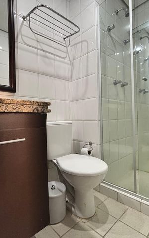 Apartamento para alugar com 69m², 1 quarto e sem vagaBanheiro da Suíte