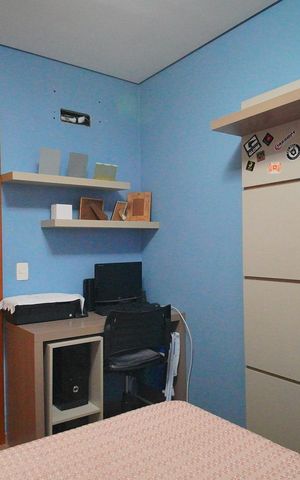Apartamento à venda com 71m², 2 quartos e 2 vagasQuarto 