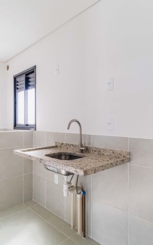 Apartamento à venda com 37m², 1 quarto e sem vaga Apartamento à venda com 37m², 1 quarto e sem vagaCozinha